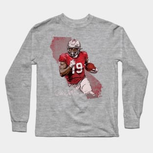 Deebo Samuel San Francisco City Map Long Sleeve T-Shirt